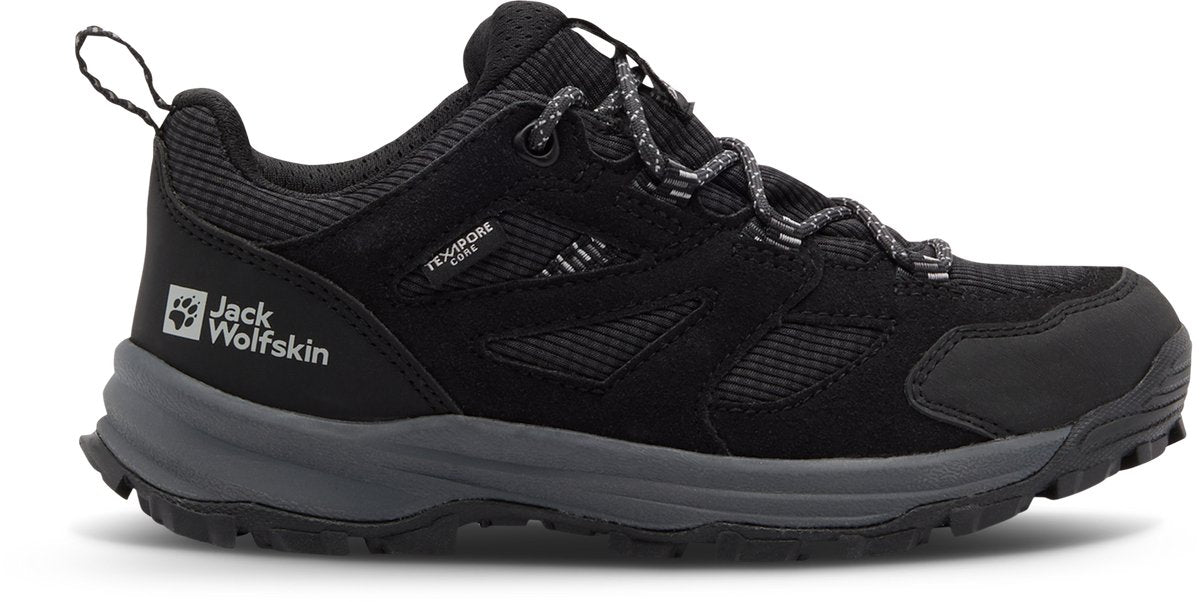 Jack Wolfskin Vojo Tour Texas Low K Wanderstiefel für Kinder – Phantom