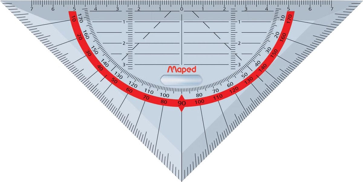 Maped office geodriehoek maped 16mm