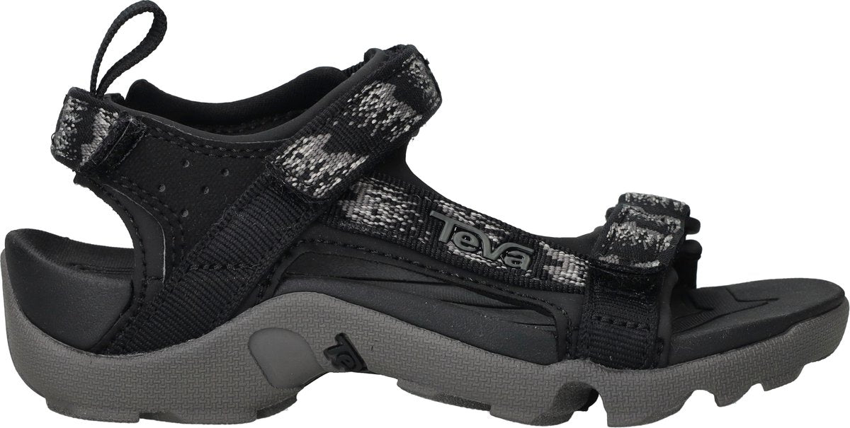 Teva C Tanza Unisex-Sandalen – Schwarz – Grau