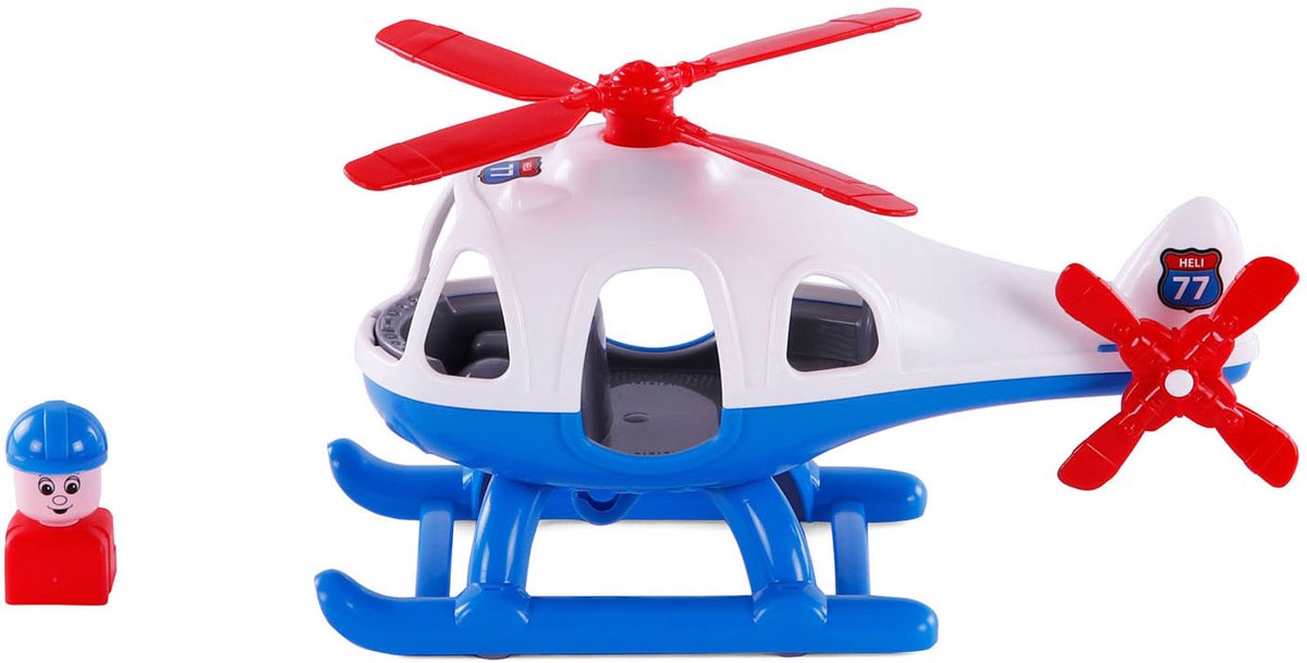 Cavallino -Hubschrauber mit Spielfigur