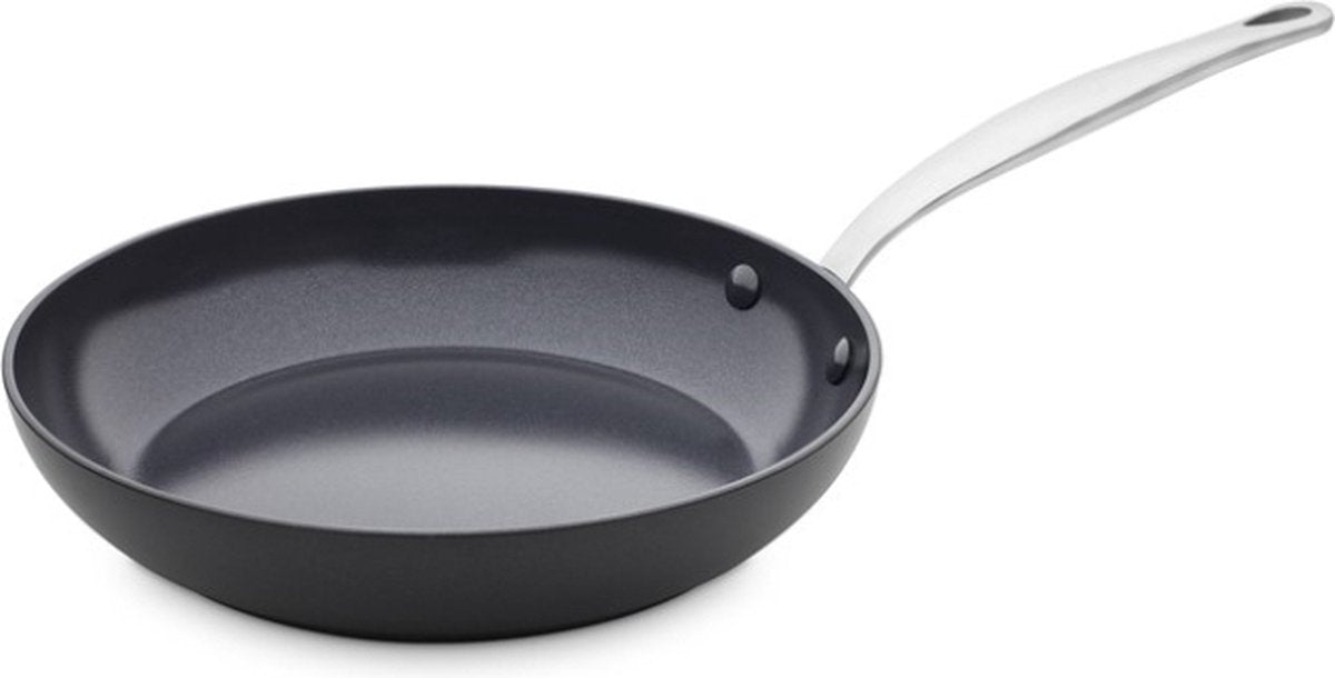 Greenpan Bratpfanne Barcelona Pro - Schwarz - ⌀ 24 cm - Keramik-Antihaftbeschichtung