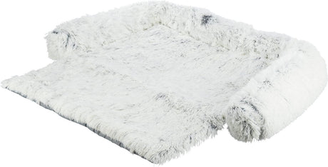 Trixie – Sofa – Hundebett Harvey – Möbelschutz – eckig – weiß schwarz – 90 x 90 cm