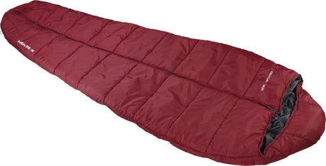 High Peak Century 300 – Mumienschlafsack – dunkelrotgrau