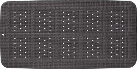 Sealskin unilux - antislipmat 35x70 cm - pvc - antraciet