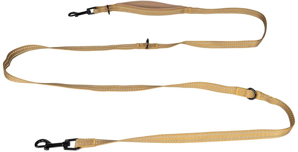 Explor duvoplus Ultimate Fit Trainingslinie Classic für Hunde 220 cm – 25 mm Honiggold