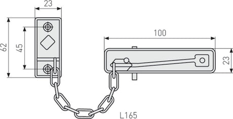 Abus - Türkette SK69 N C - 32251-5
