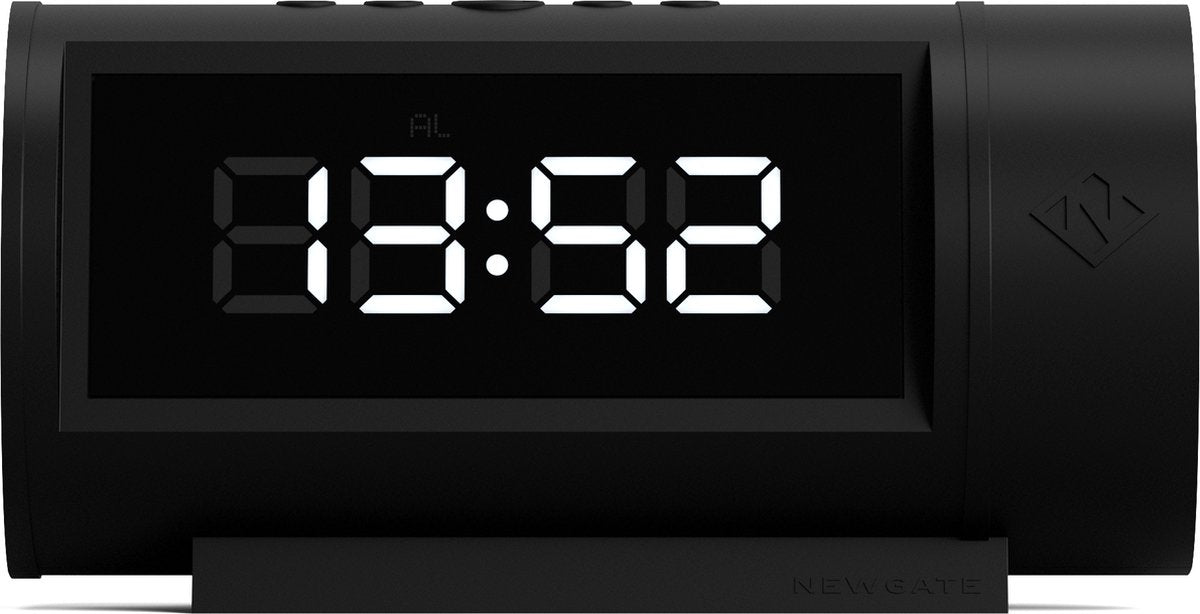 Newgate Pille - LED-Wecker - Schwarz