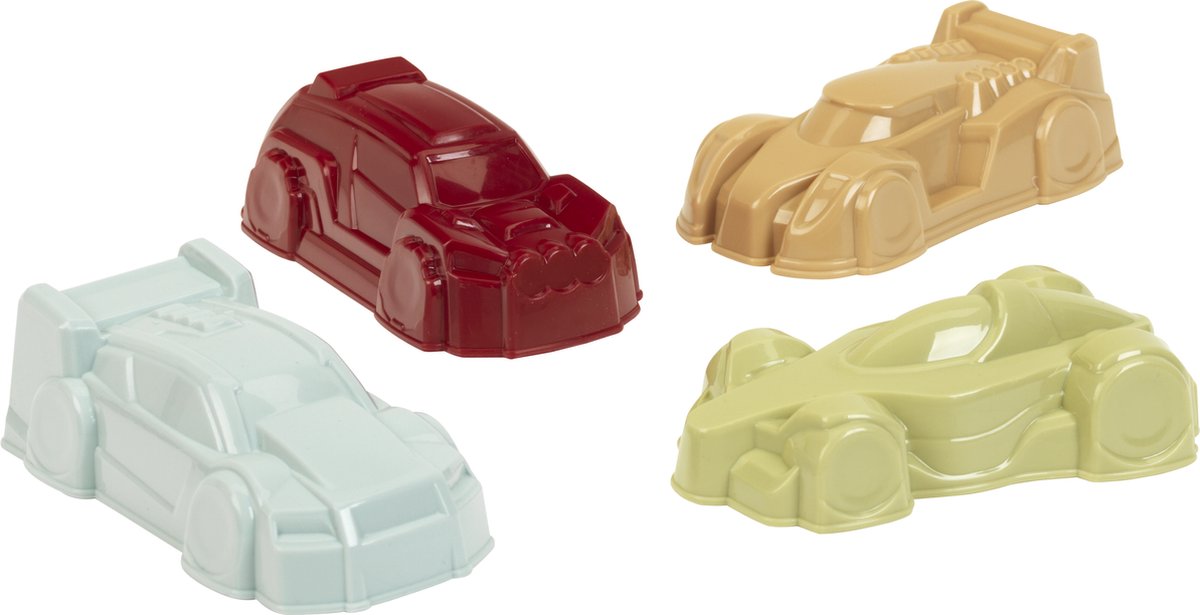 Klein Toys – Sandformen-Autoset – recycelter Kunststoff – nachhaltiges Spielzeug.