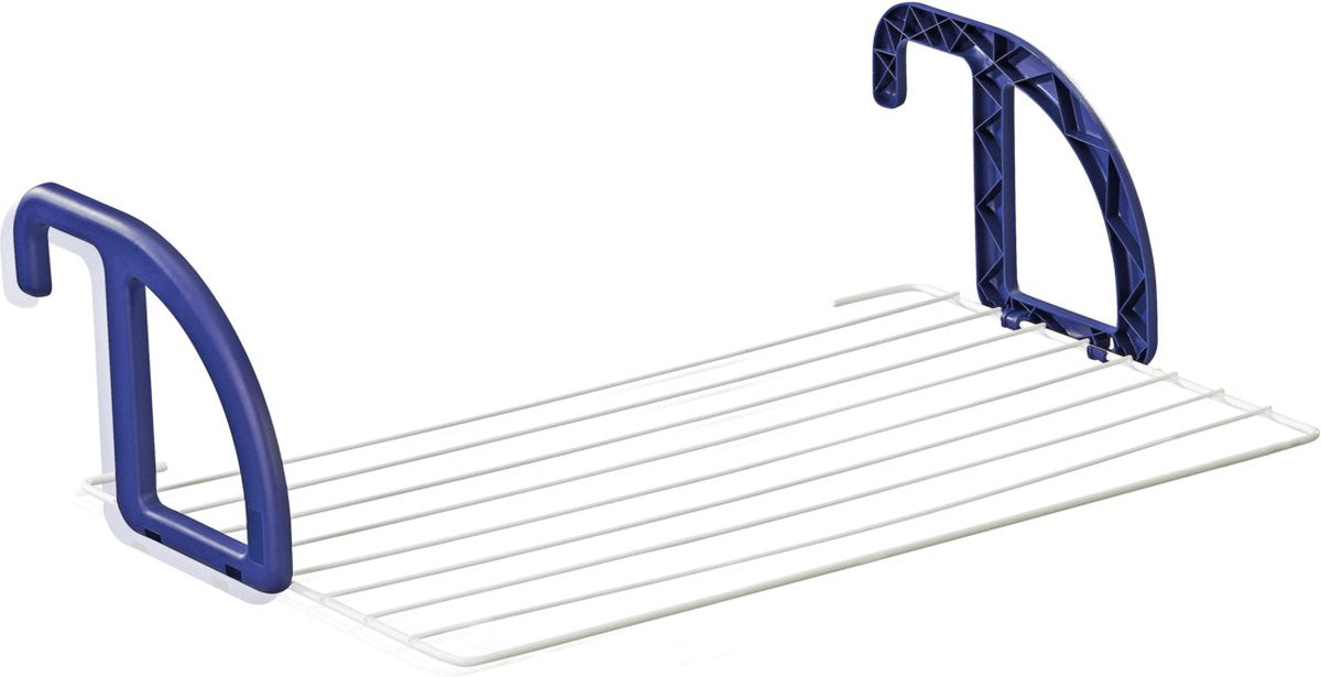 Leifheit 83056 Classic 70 Hängewäscheständer blau weiß