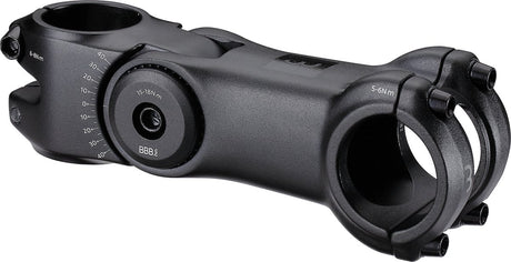 Bbb cycling stuurpen verstelbaar - verstelbare stuurpen racefiets, e-bike mtb - 31.8mm stuur - -40° +40° hoek - highsix - zwart - 130 mm - bhs-29
