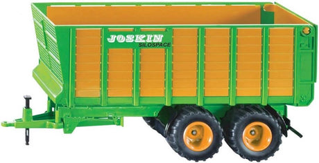 Siku 2873, Silierwagen, 1:32, Metall-Kunststoff, orangegrün, bewegliche Teile