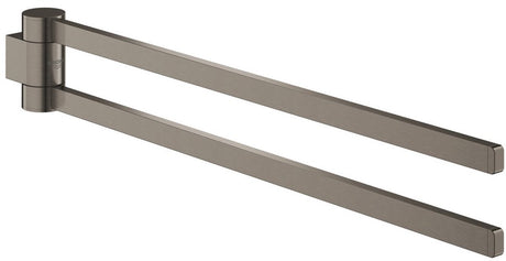 Grohe Selection Handtuchhalter doppelt – drehbar – Hartgraphit gebürstet – 41063al0