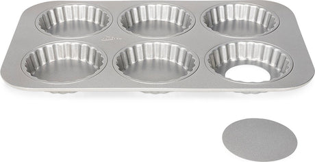 Patisse mini quichevorm - met losse bodems - ø 10 cm