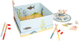 Small Foot - Angelrutenspiel aus Holz - 4 Spieler