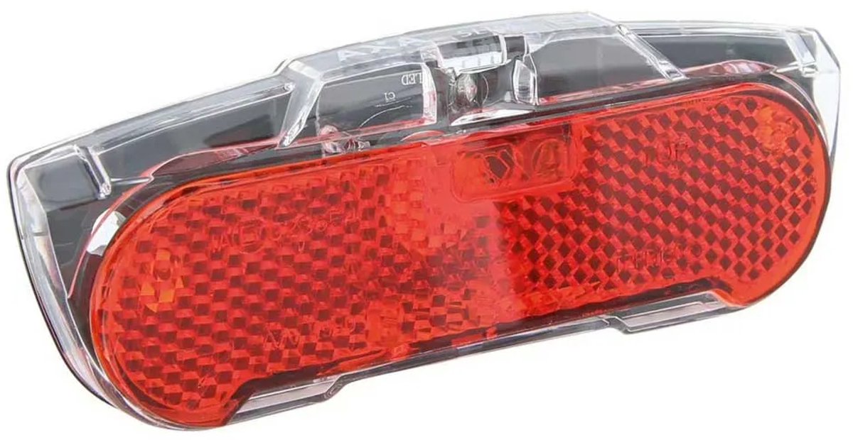 Hecklicht Slim Steady 50 mm LED Dynamo schwarz schwarz
