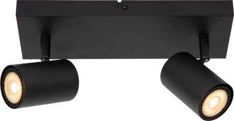 Lucide amigo - Deckenstrahler (Deckenleuchte) - 2xGU10 - Schwarz