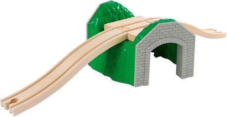 Eichhorn-Bahngleise mit Tunnel, 5-teilig.