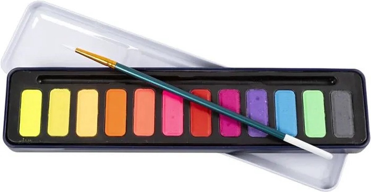 Creativ Company CC Aquarell-Set Pastellfarben 12 Farben