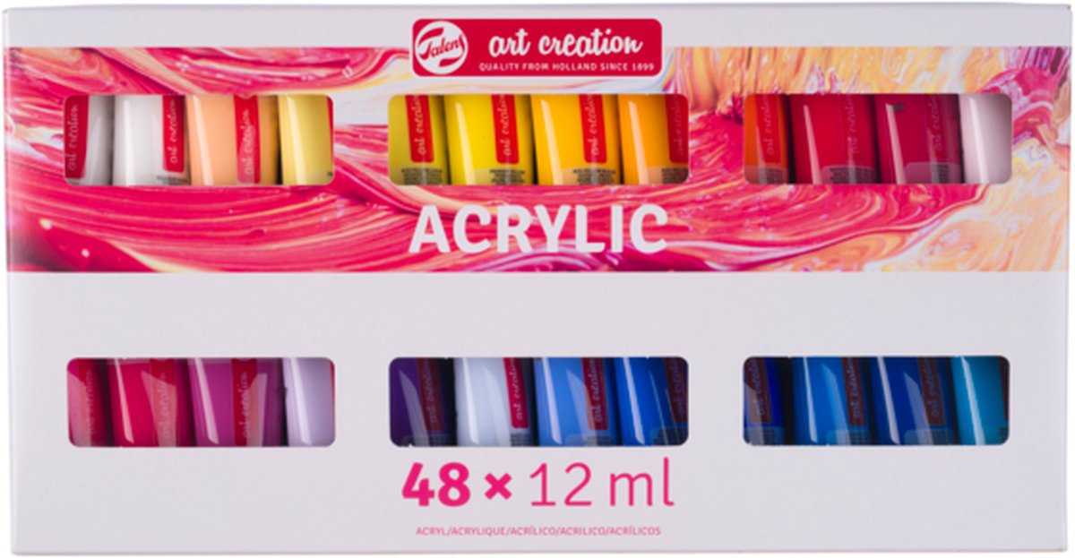 Talens Art Creation Acrylfarben-Set | 48x12ml