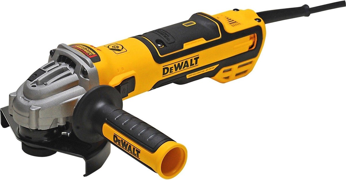 Dewalt DWE4357-QS – 1700 W 125 mm Winkelschleifer elektronisch verstellbar – DWE4357-QS