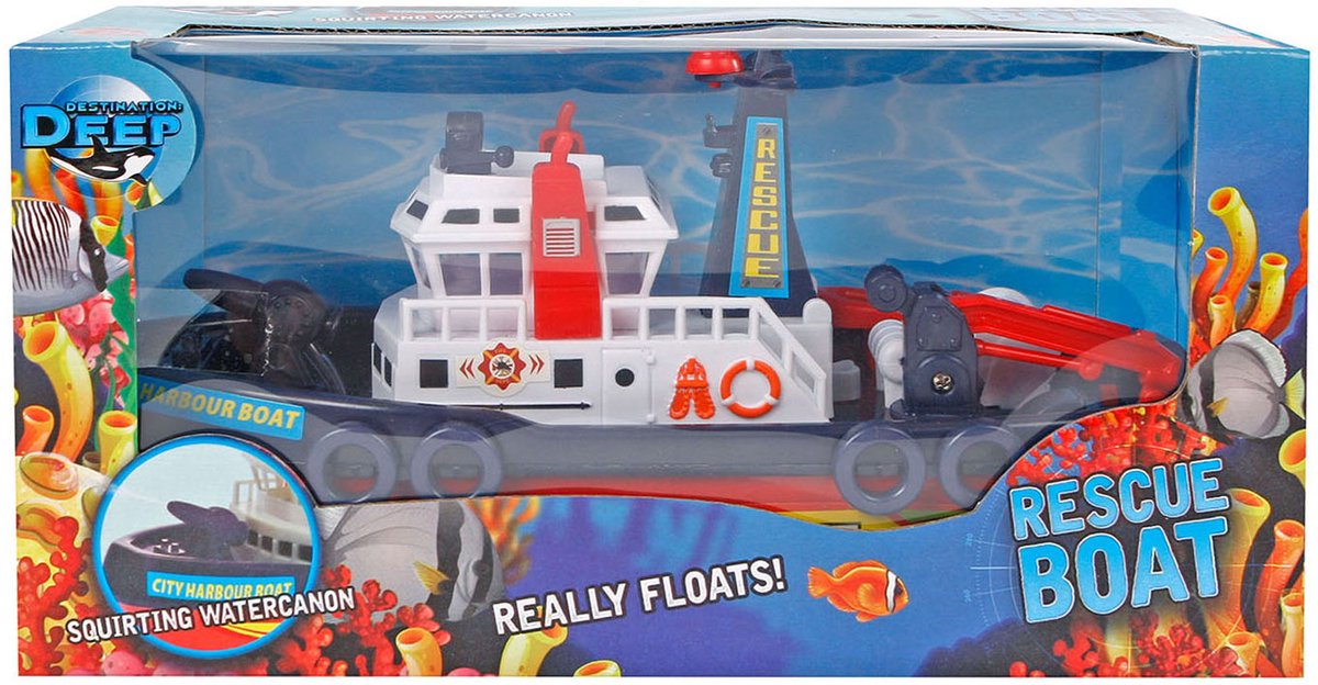 Van Manen Veenendaal BV Destination Tiefes Feuerlöschboot mit Löschfunktion 23,5 cm