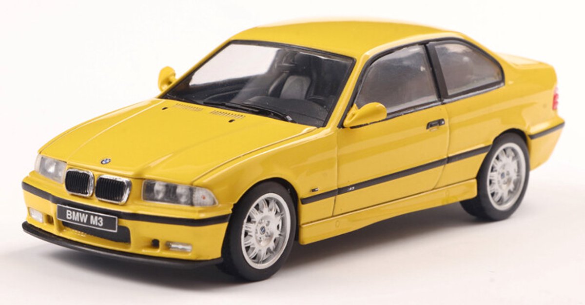 Solido BMW M3 (E46) '99, gelber Maßstab 1:43