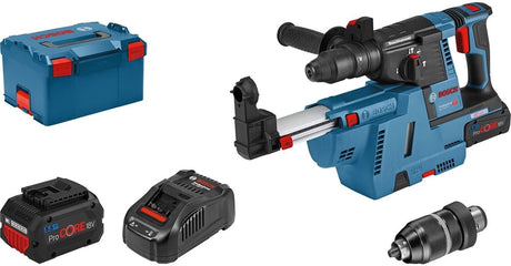 Bosch GBH 18V-26 F Akku-Bohrhammer mit SDS Plus 2x 5,5Ah ProCore...