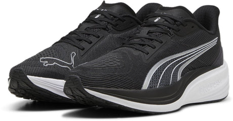 Puma Darter Pro Unisex-Sportschuhe – Schwarz-Weiß