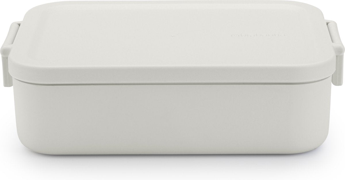 Brabantia Lunchbox Make Take Medium Hellgrau | 2 Stk