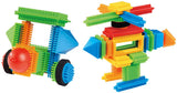 Lobbes Toys z. B. Lobbes Bausteine ​​Borsten-Set – buntes Konstruktionsspielzeug 58-teilig.