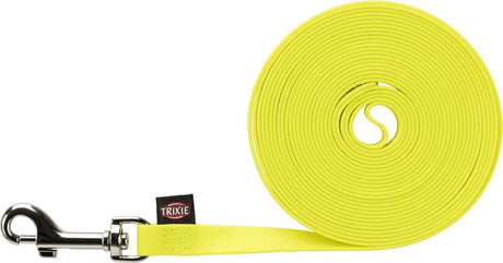Trixie Easy Life Schleppleine 13mm neongelb - Hundeleine - 10 m