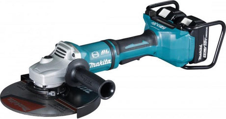 Makita dga900pt2 36 V (2 x 18 V) Li-Ionen-Akku-Winkelschleifer-Set (2 x 5,0 Ah Akku) im Koffer – 230 mm – bürstenlos