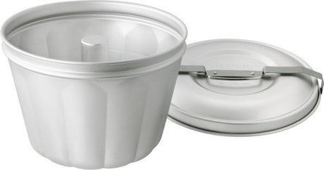 Dr. Oetker Dampfgarer für Puddingdesserts – Aluminium – ø21 x 165 cm