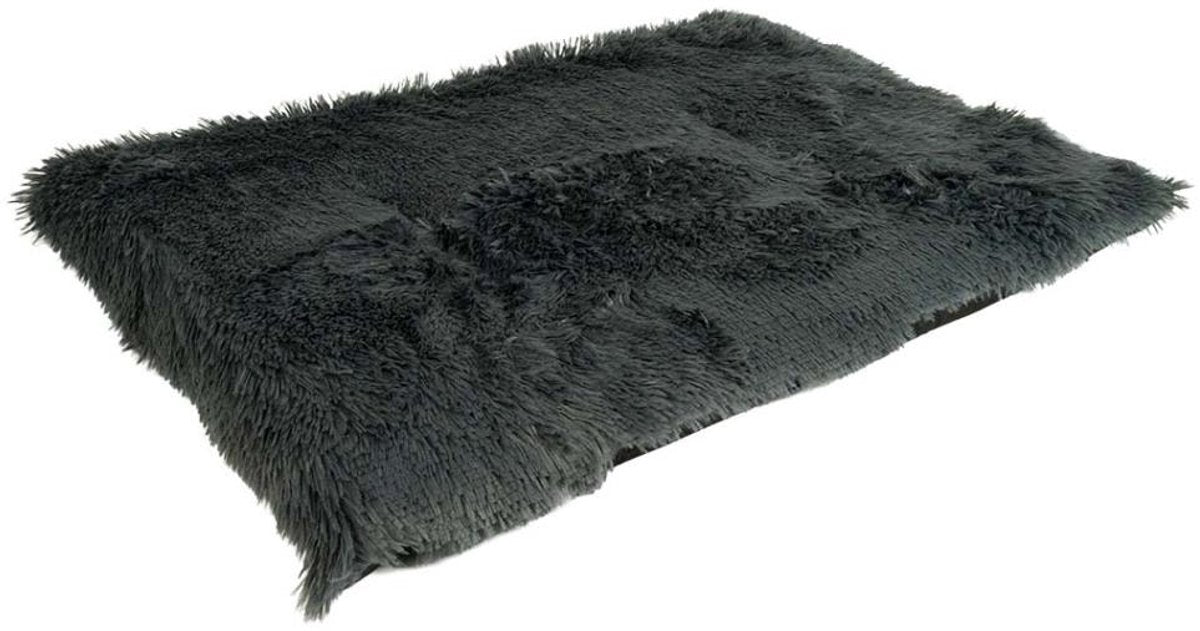 Duvo plus snug - Bankkissen - S - 61x46x7cm - dunkelgrau - waschbar