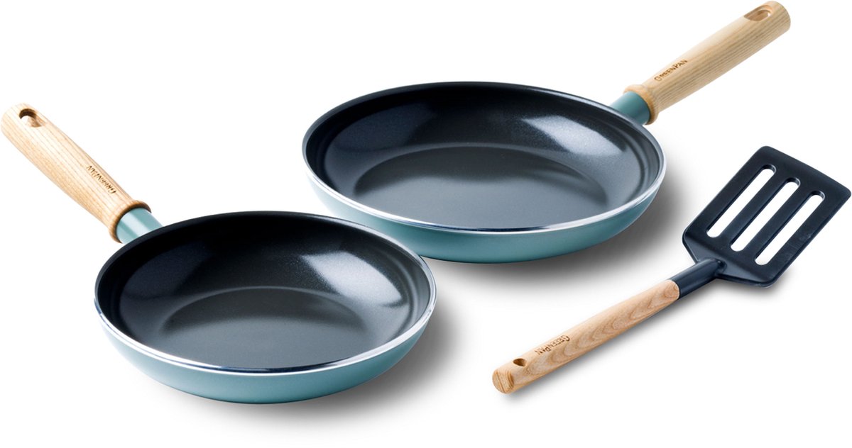 Greenpan Keramik-Antihaft-Bratpfannenset 3-teilig – Mayflower