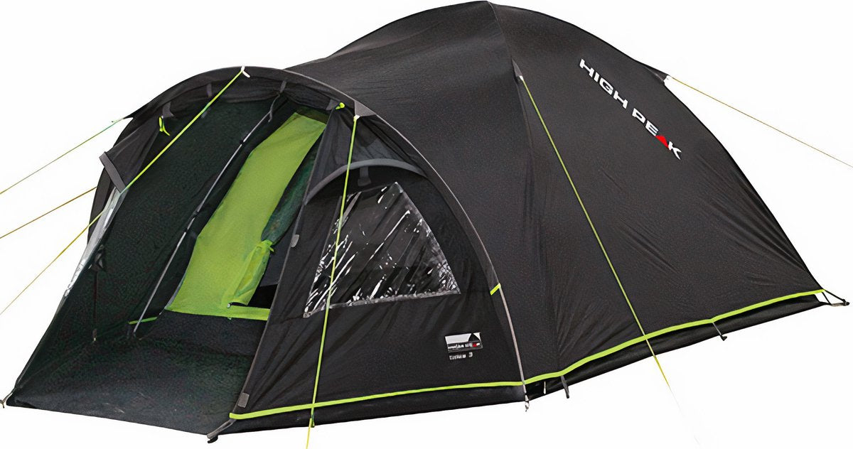 High Peak Dome Tent Talos 3-Personen 330 x 180 x 120 cm Schwarz