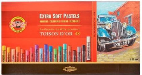 Koh-i-noor Pastellkreide 8556 extra weich 48 Stück sortiert