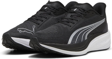 Puma Darter Pro Unisex-Sportschuhe – Schwarz-Weiß