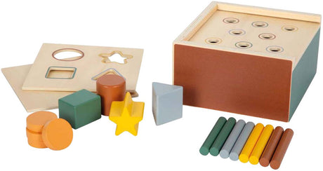 Kleiner Fuß - Montessori-Formspiel aus Holz fsc