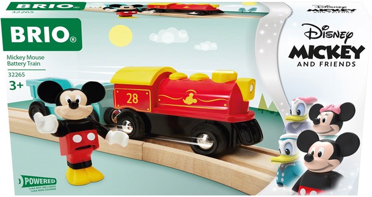 Brio Spielset Micky Maus Batteriezug 3 Teile