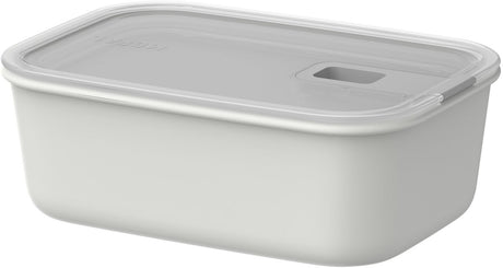 Mepal vershouddoos easyclip - 1 l - vershoudbakjes met schuifsluiting - geschikt voor magnetron. stoomoven. koelkast en vriezer - nordic white
