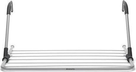 Brabantia hängender Wäscheständer – faltbarer Wäscheständer – 4,5 m – Metallic-Grau