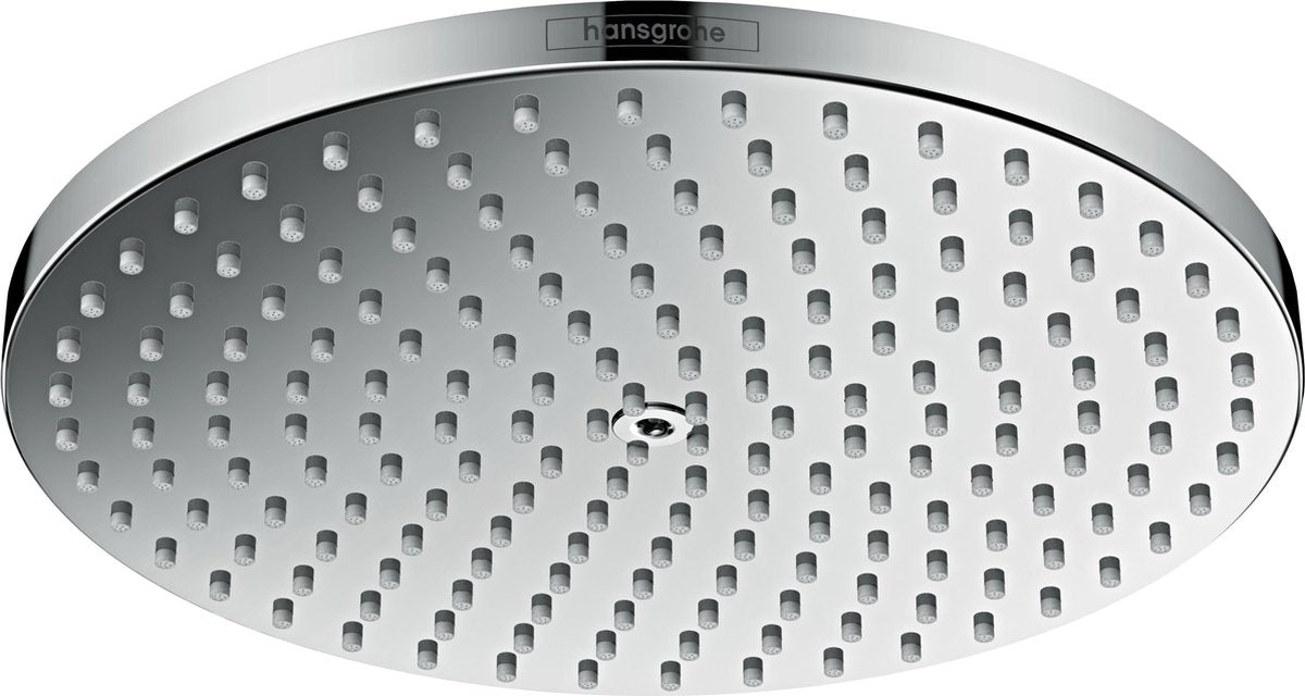 Hansgrohe Raindance Select S Kopfbrause 240 Powderrain – 1 Strahlart – Chrom – Strahlscheibendurchmesser 240 mm
