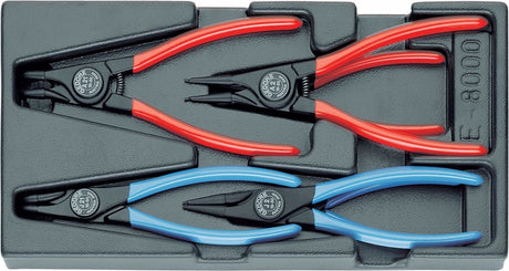 Gedore 1500 ES-8000 6-teiliges Sicherungsringzangen-Set in 1 3 Werkzeugmodul