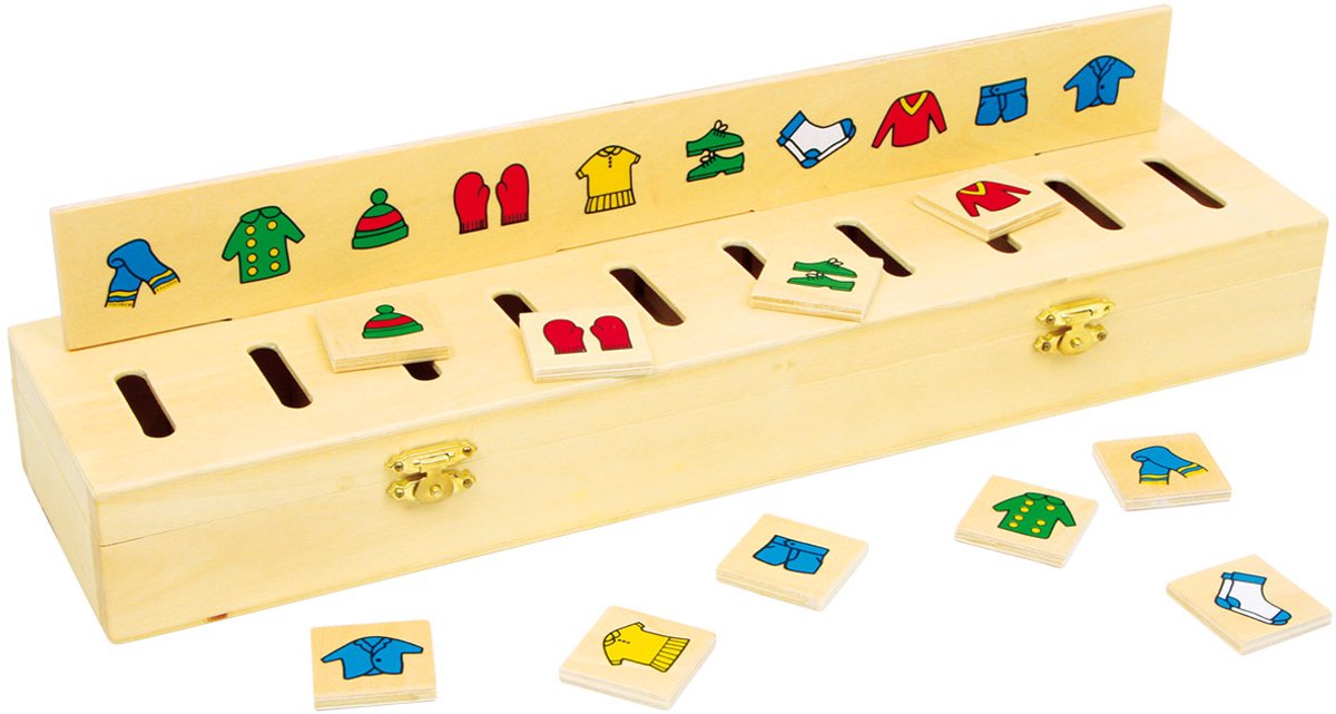 Small Foot - Bildsortierbox, 55-tlg.