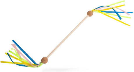 BS Toys hölzerner Spinnstab mit Band