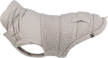 Trixie Hundemantel - ajou grey 40cm - warme Wattierung, verstellbare Brustklappe