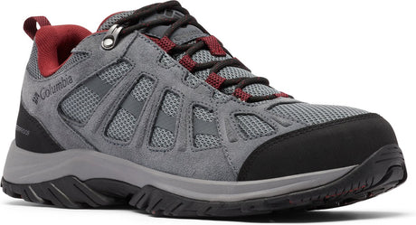 Columbia Redmond III wasserdichte Herren-Wanderstiefel – Ti Grey Steel, Schwarz