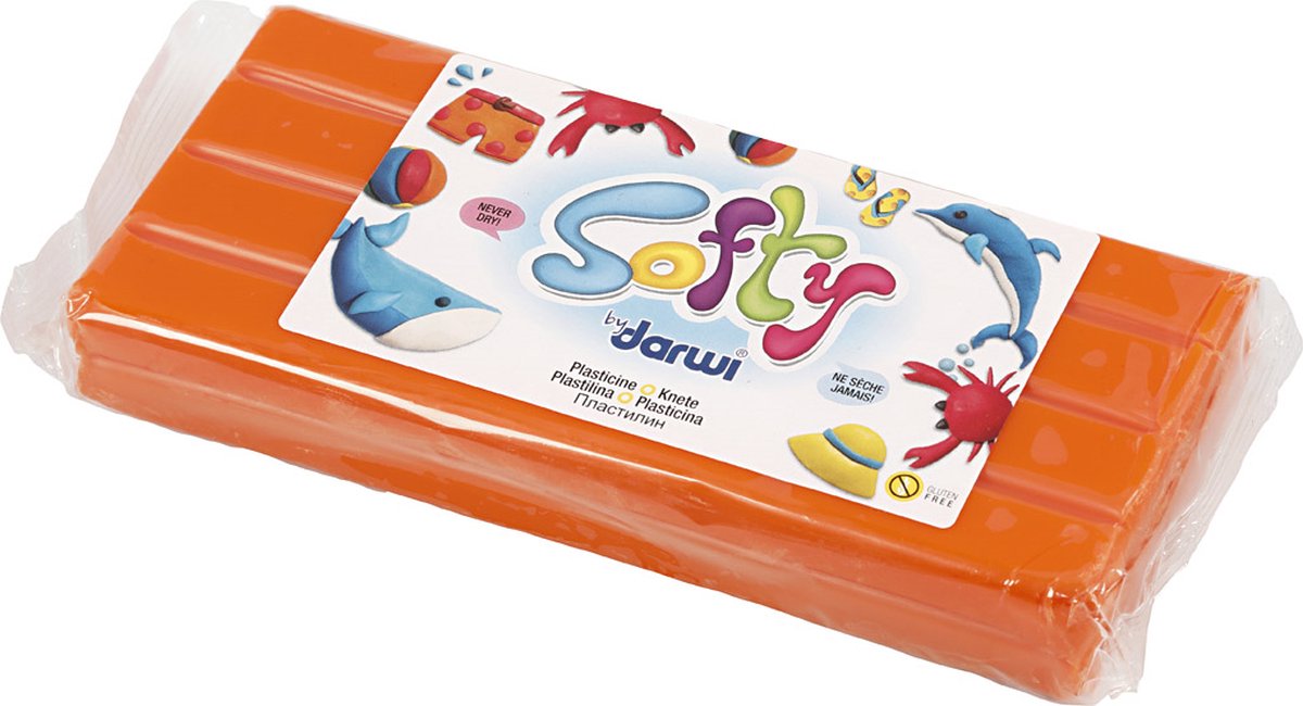 Kreativfirma Softy Montage Clay Orange