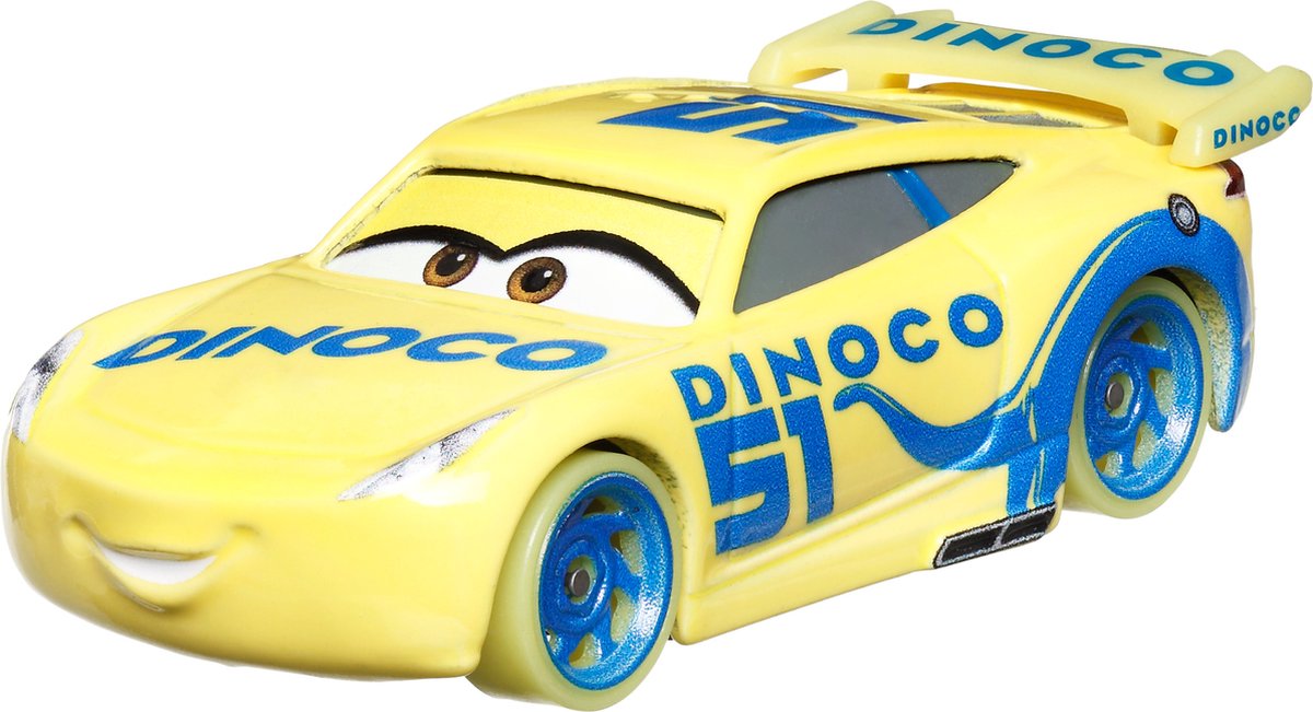 Mattel Disney Pixar Autos aus Druckguss, Nachtrennen